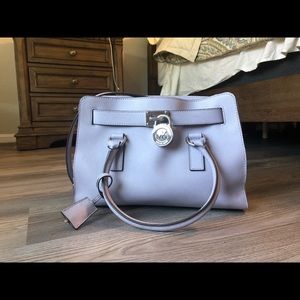 Lilac Michael Kors east west Hamilton